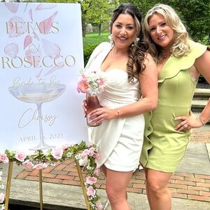 Anthropologie Scalloped hemmed button down dress